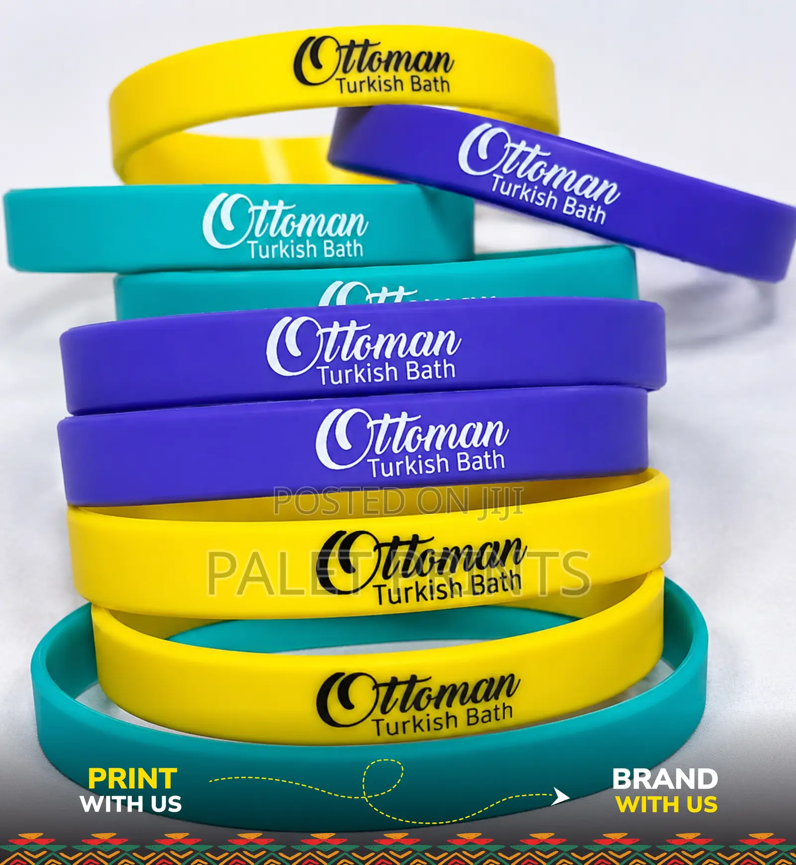 Branded Silicone Wrist Bands