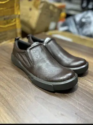 Original Clarks Pure Leather Slip-on Office Casual Shoes