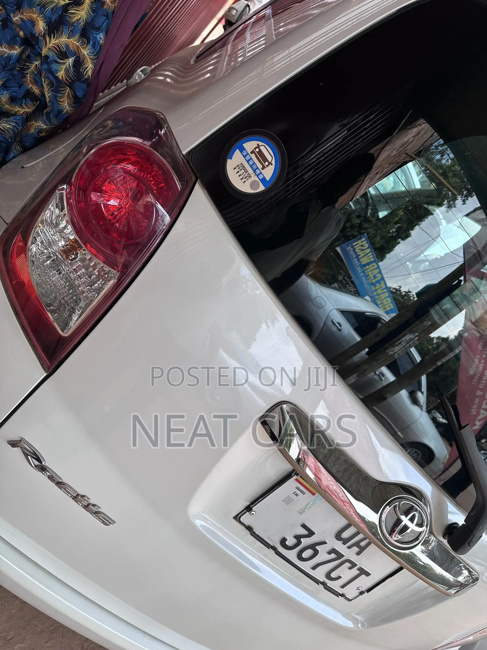 Toyota Ractis 2011 White