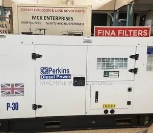 30kva Silent Perkins Diesel Generator.