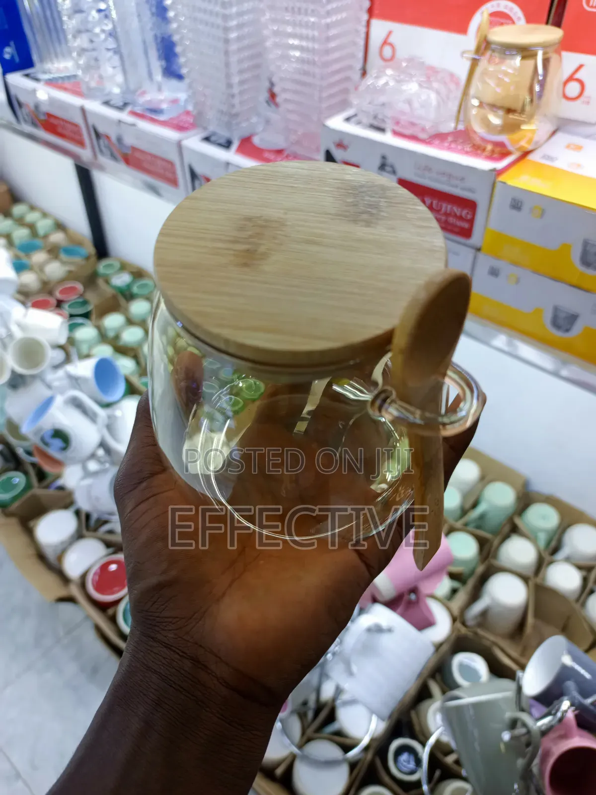 Glass Storage Jar
