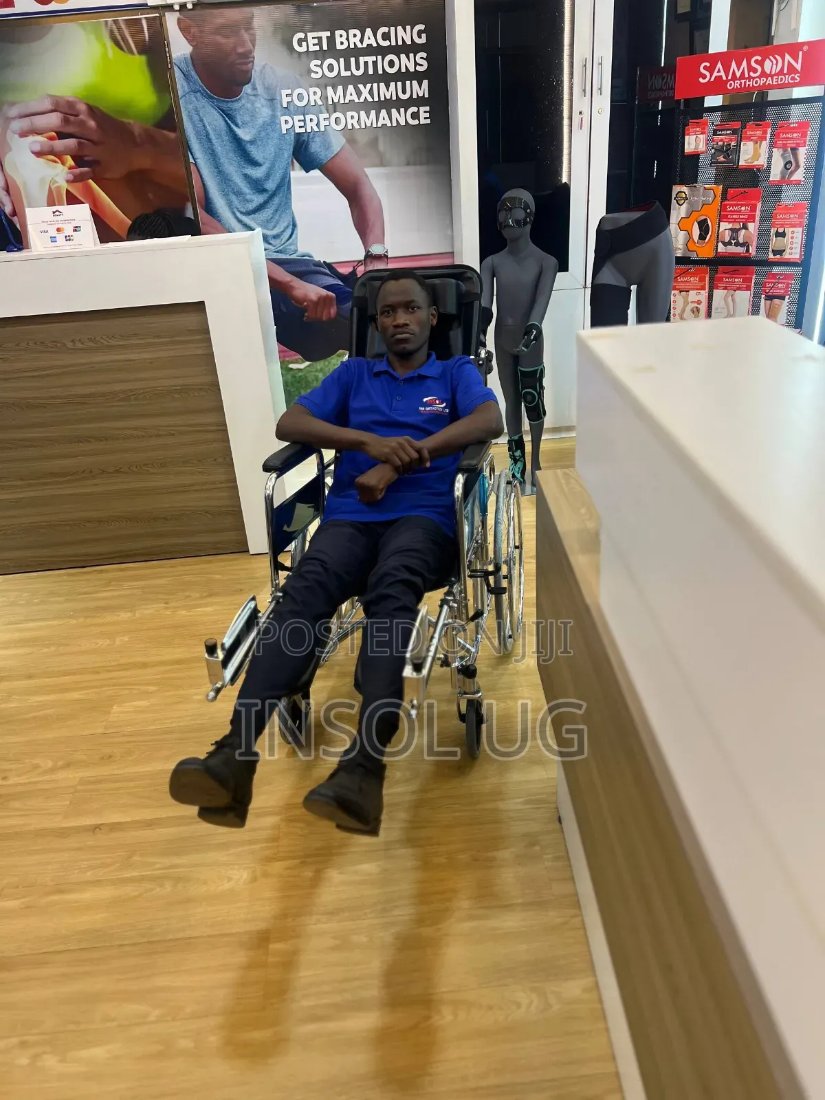 High Backrest Wheelchair