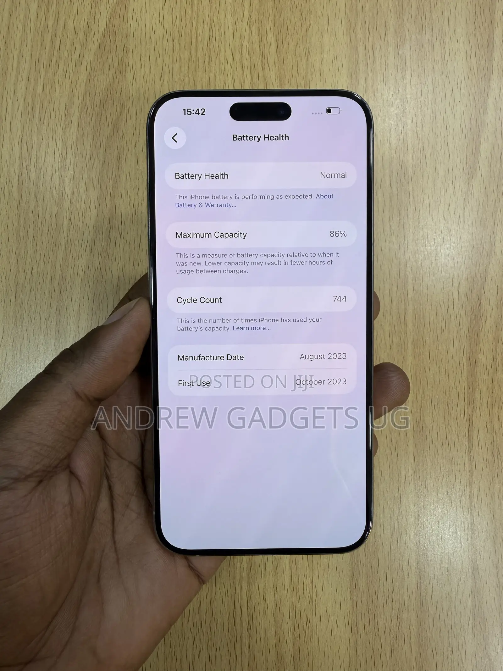 Apple iPhone 15 Pro Max 512 GB Gray