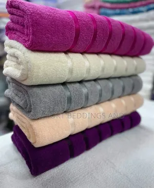 Large Super Collection Towels With Stripes