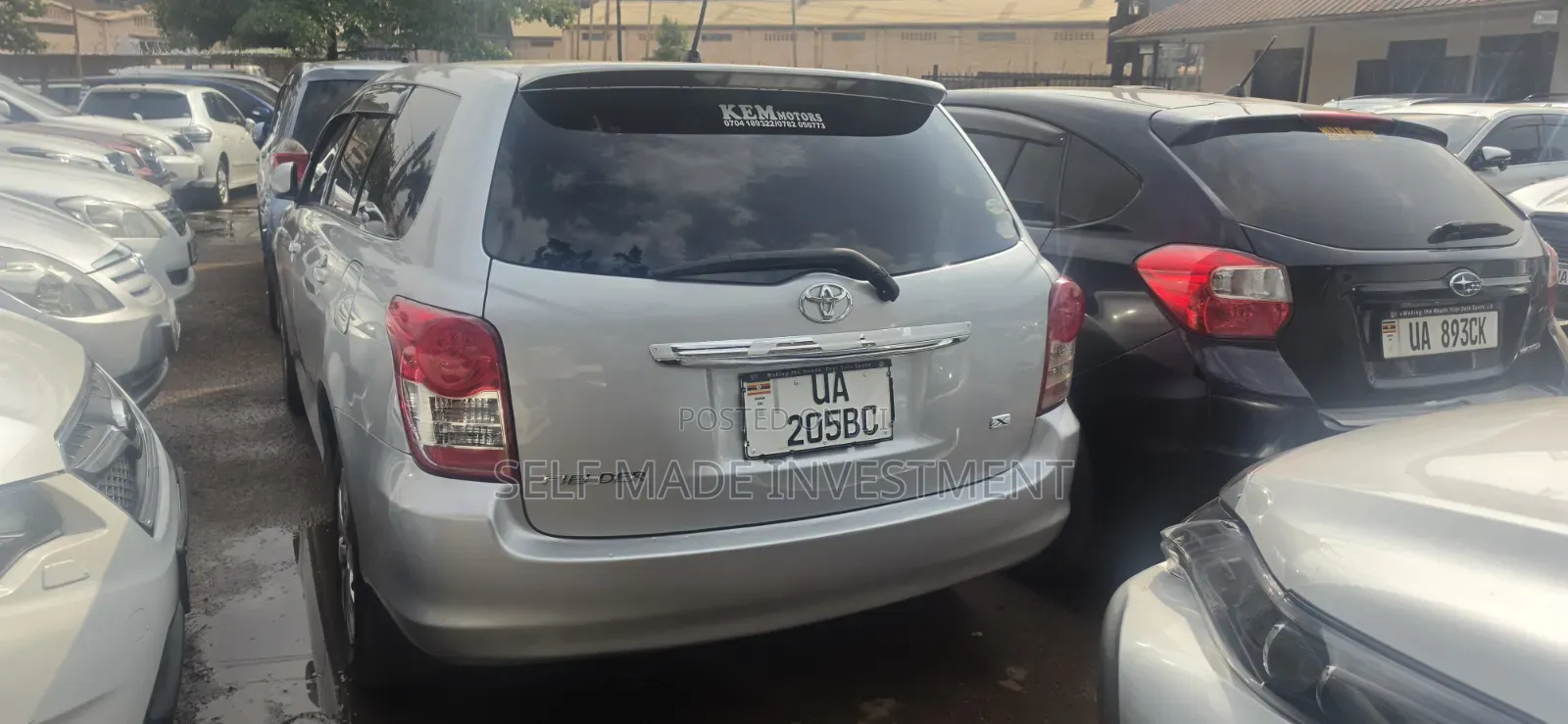 Toyota Corolla Fielder 2010 Silver