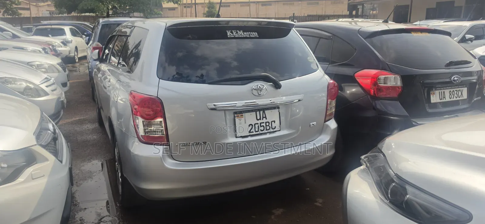 Toyota Corolla Fielder 2010 Silver