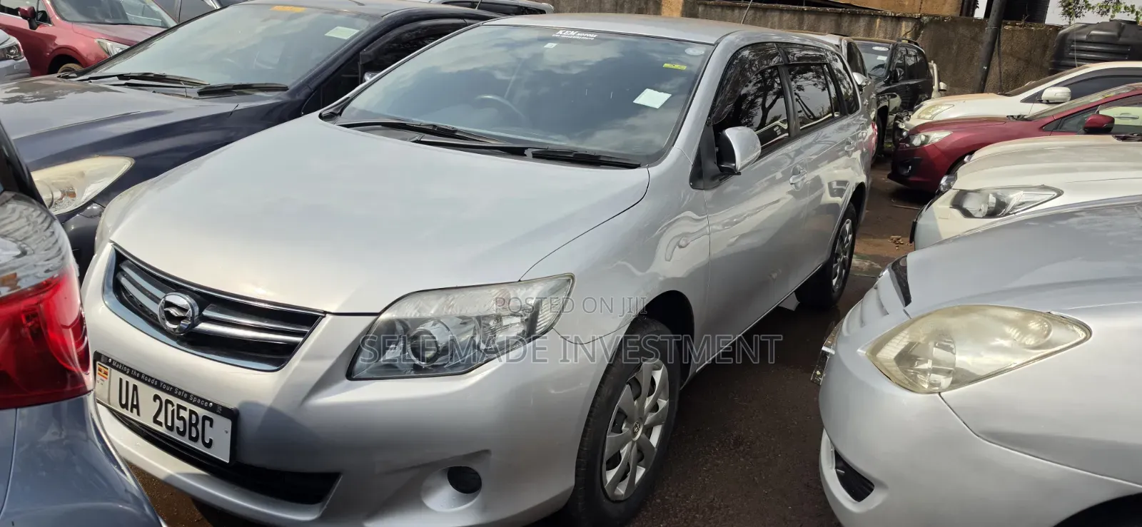 Toyota Corolla Fielder 2010 Silver