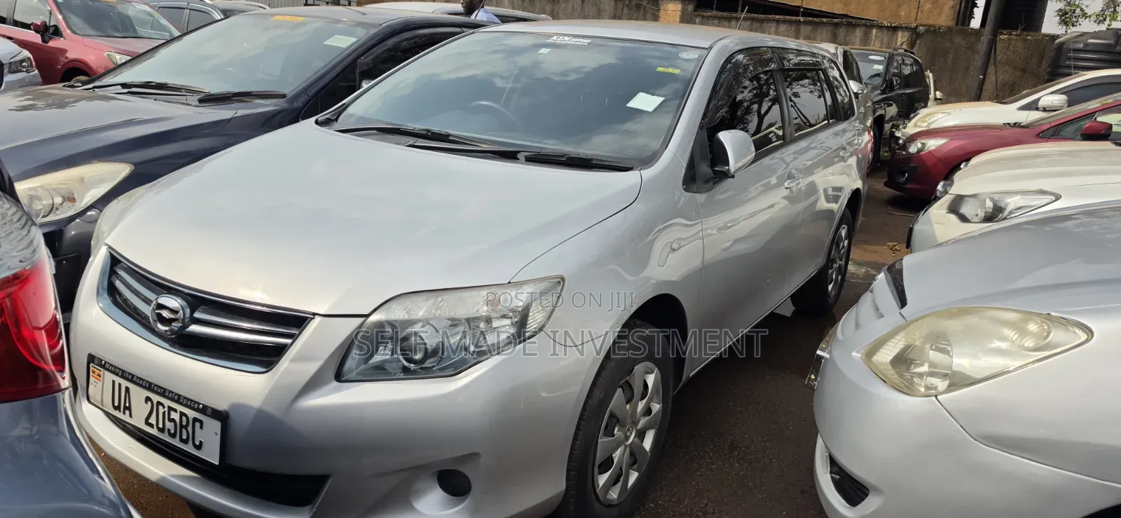 Toyota Corolla Fielder 2010 Silver