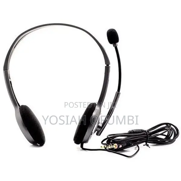Logitech H111 Stereo Headset - Black (3.5mm Jack)