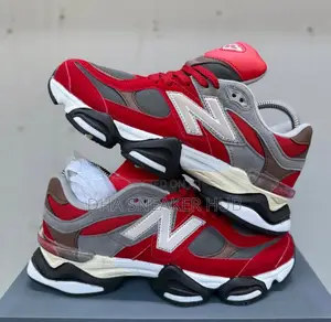 New Balance 9060 Maroon Sneakers