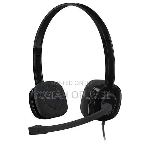 Logitech H151 Wired Stereo Headset With Noise Cancelling Mic