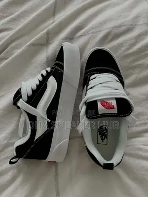 Vans Big Sole Black White Sneakers