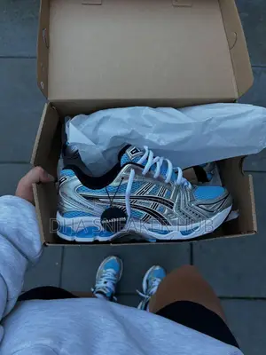 Asics Blue Black Premium Sneakers