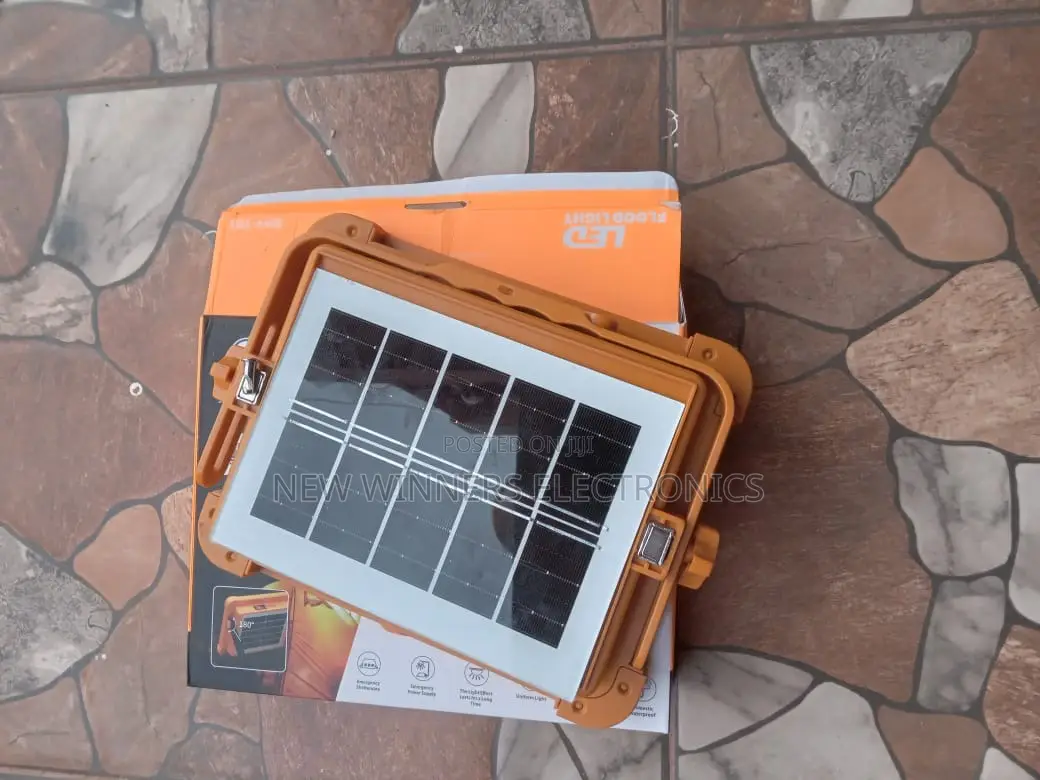 Rechargeable Solar And Electric Lamp