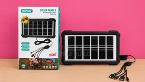 Aerbes Ab-Ty259 3.5w 5v Portable Solar Panel With 5-in-1 Usb Cable