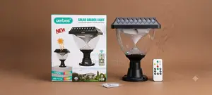 Aerbes Ab-Ty138 100w RGB Solar Garden Light, Outdoor Landscape Lamp