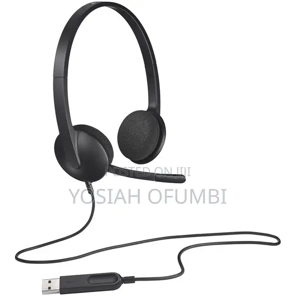Logitech H340 Wired Usb Headset With Noise-Cancelling Mic