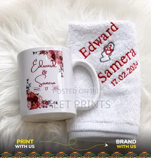 Branded Cup Towel Gifts for Him/Her