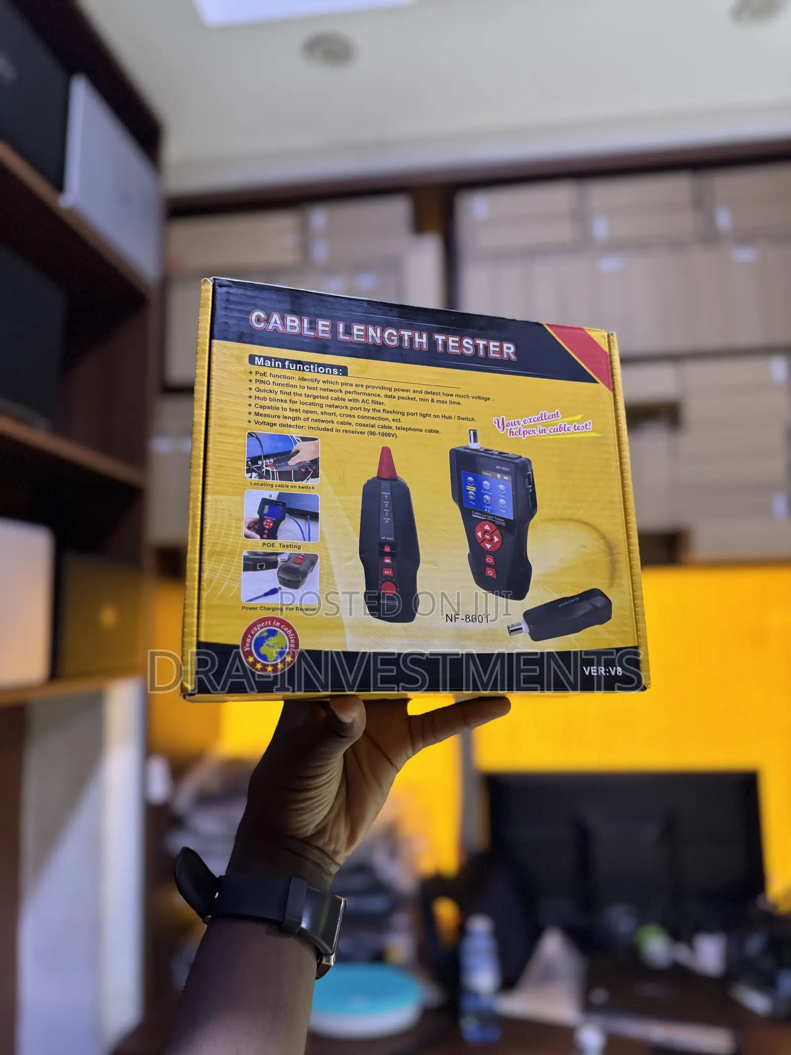 Noyafa Nf-8601s Cable Length Tester – Original