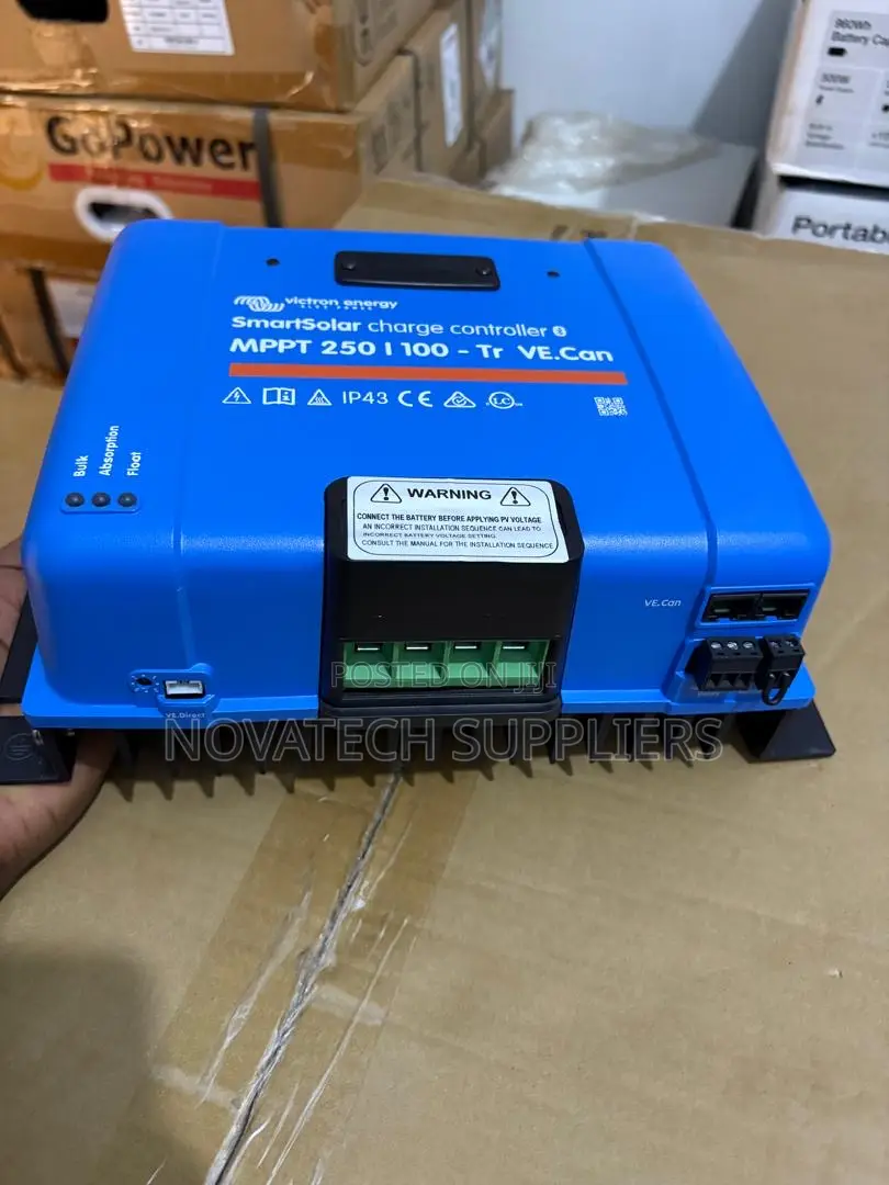Premium 250v 100a Victron Solar Battery Charge Controller- Blue