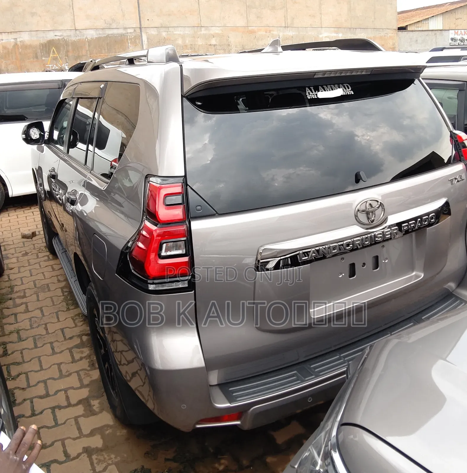 Toyota Land Cruiser Prado 2018 Gray