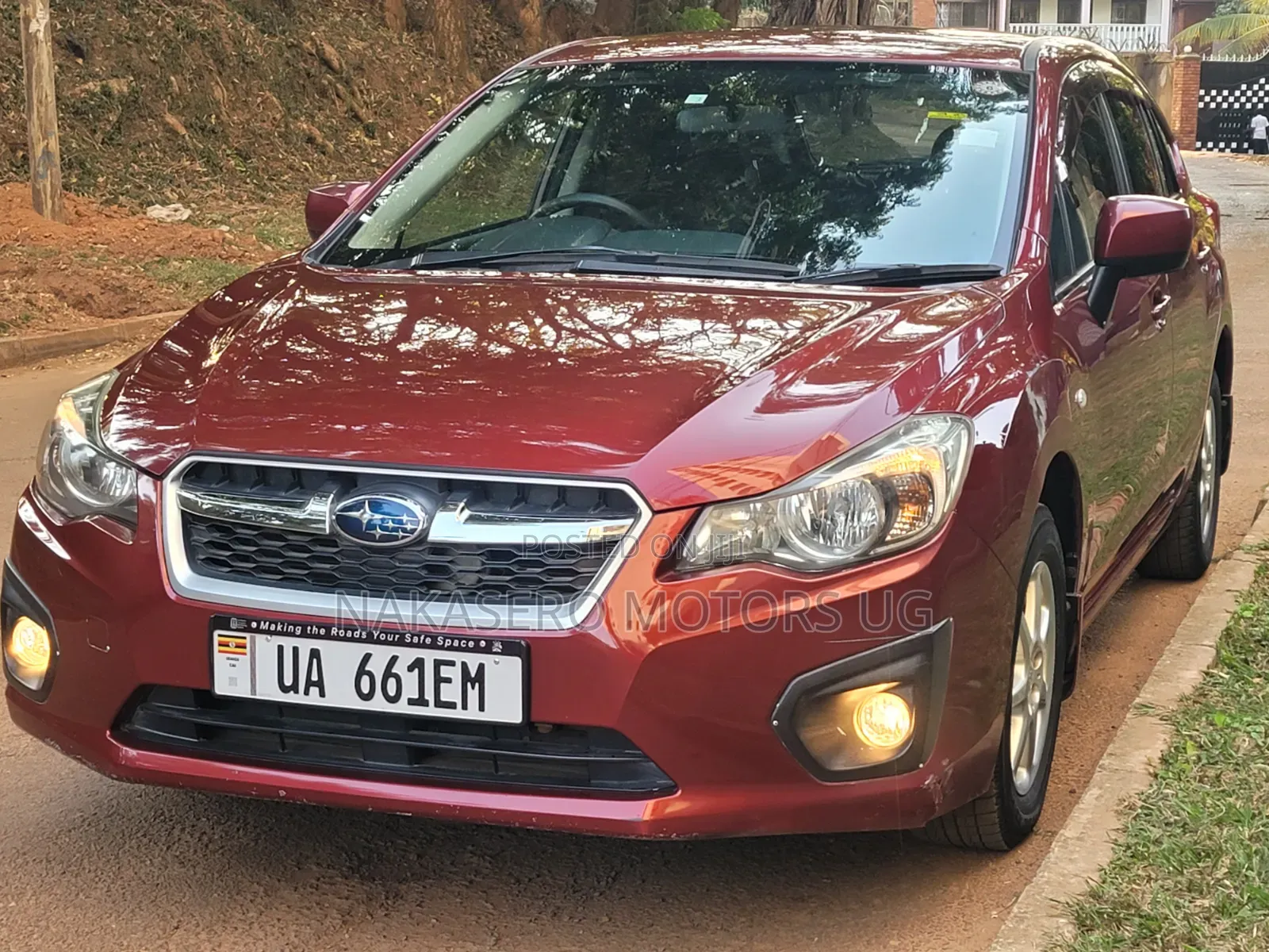 Subaru Impreza 2013 Maroon