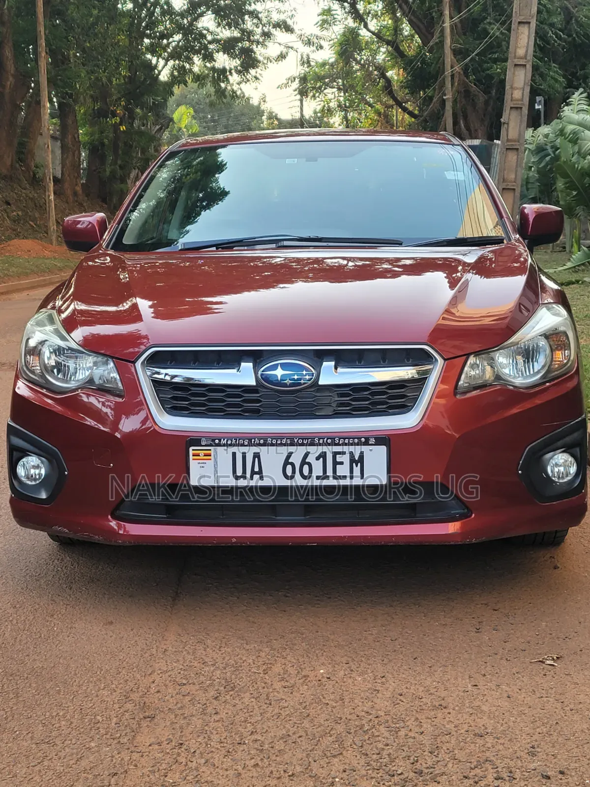 Subaru Impreza 2013 Maroon