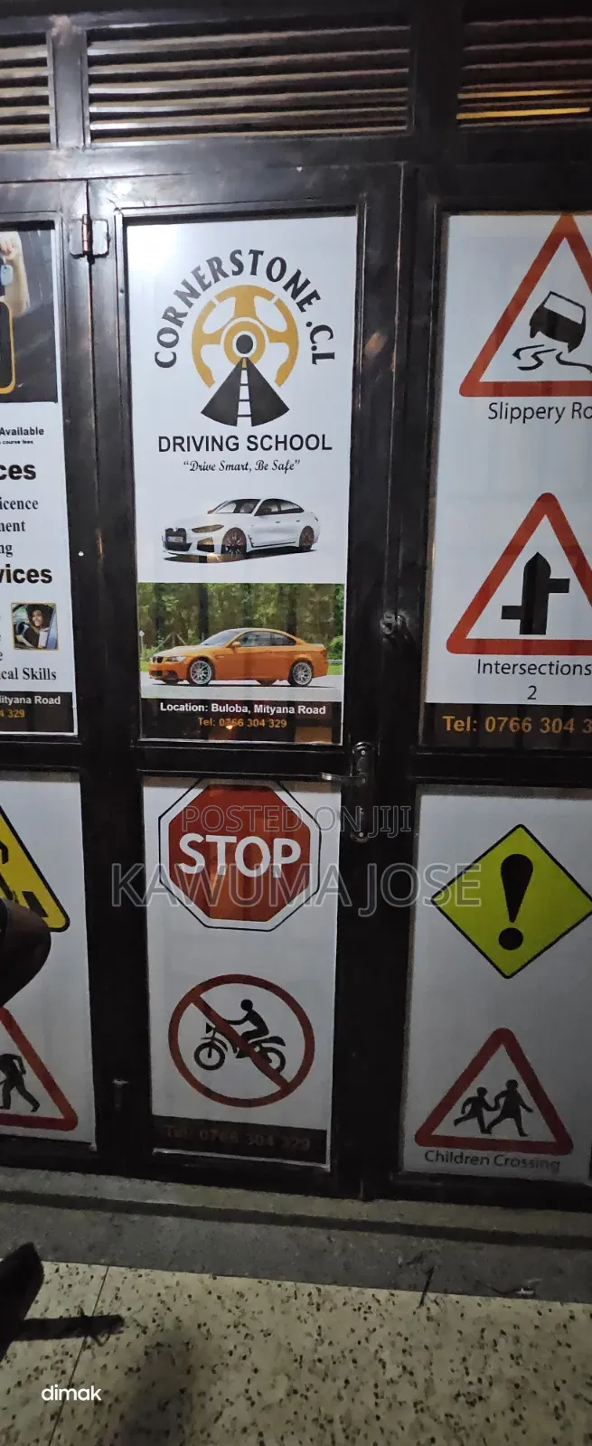 Door Sticker Branding