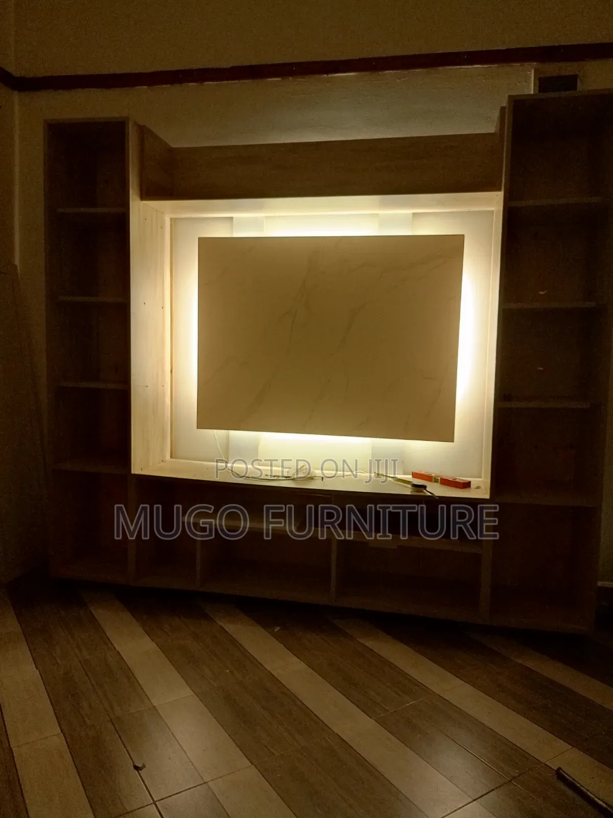Movable Wall Tv Unit