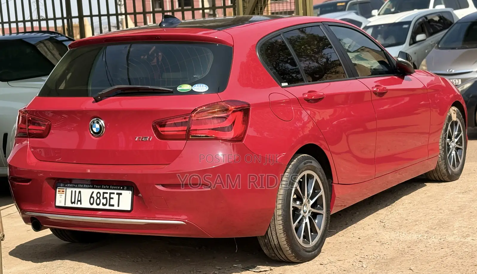BMW 118i 2014 Red