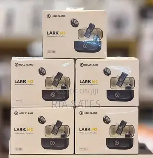 Hollyland Lark M2 Duo Wireless Lavalier Microphones