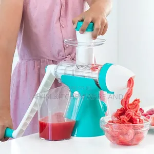 Manual 2in1 Fruit Vegetable Juice Juicer Ice Cream Maker Machine