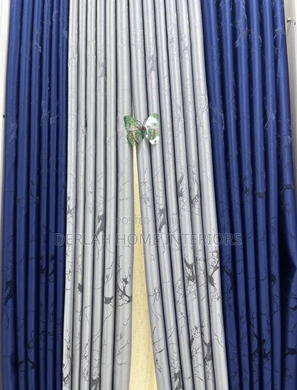 Blue / Grey Curtainz