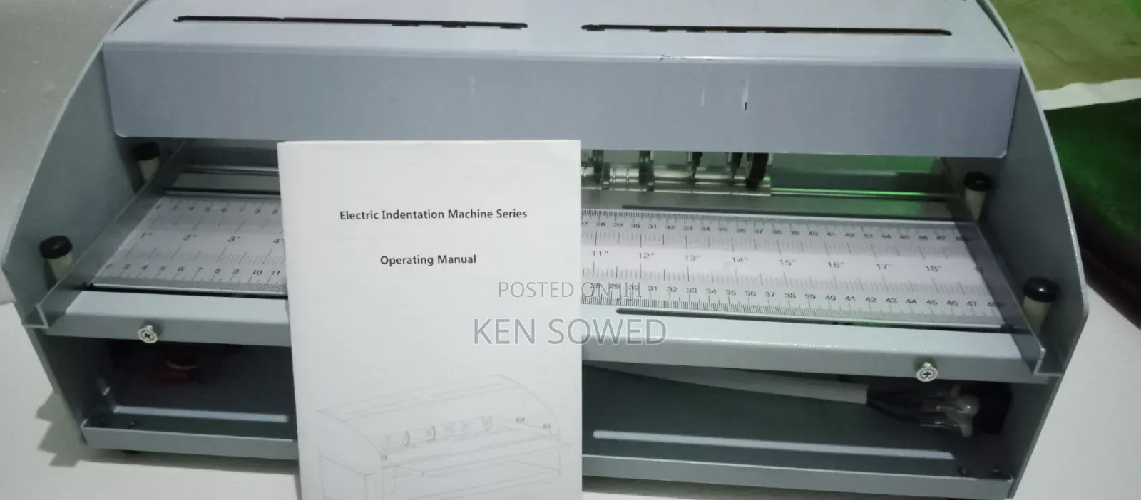 Electric Creasing Perforating Machine