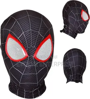 Black Spiderman Mask Cosplay Costumes Mask Adult Kids