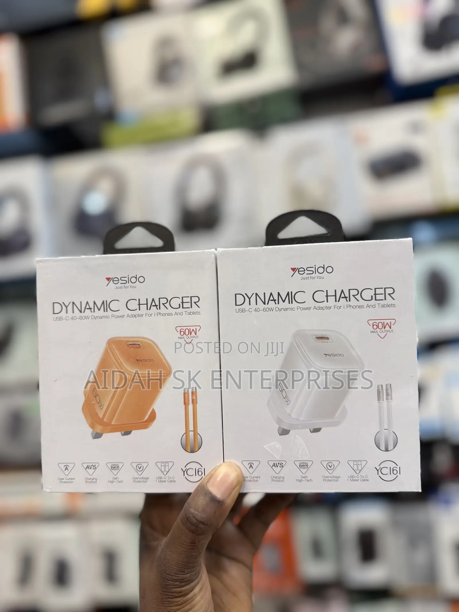 Yesido Yc161 Dynamic Charger 60w