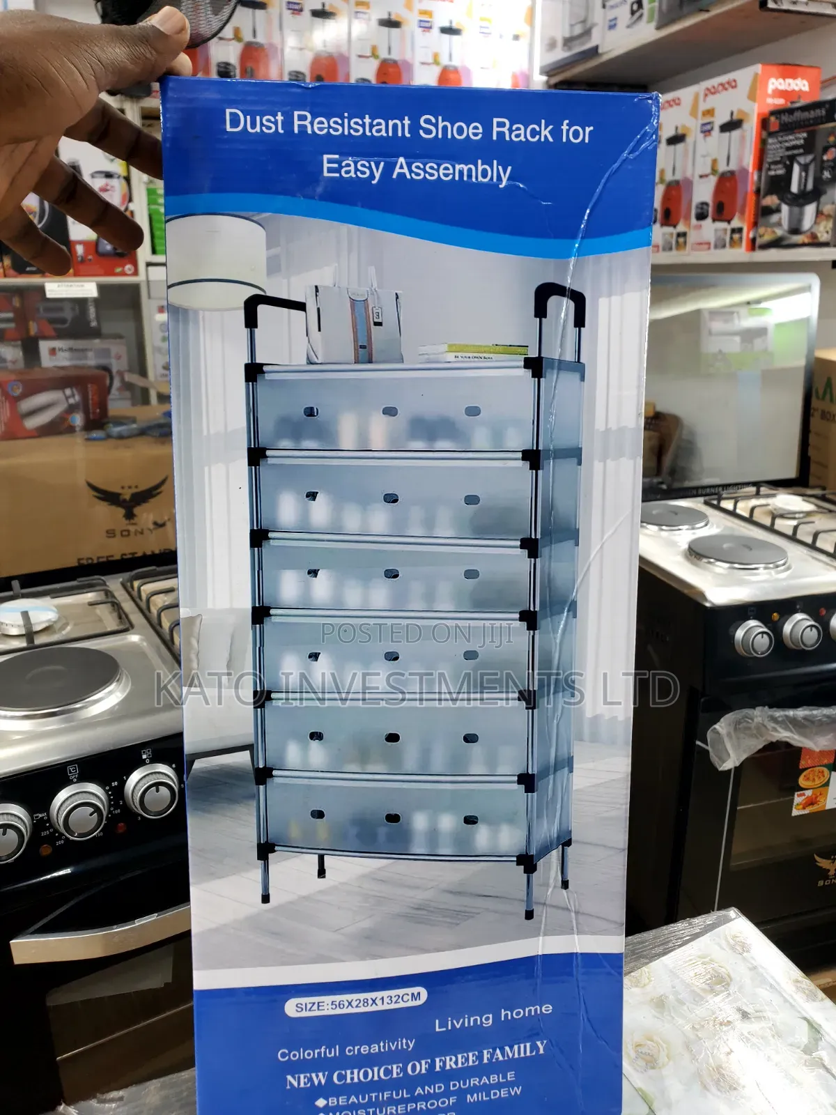 Dust Resistant Shoe Rack 6tier