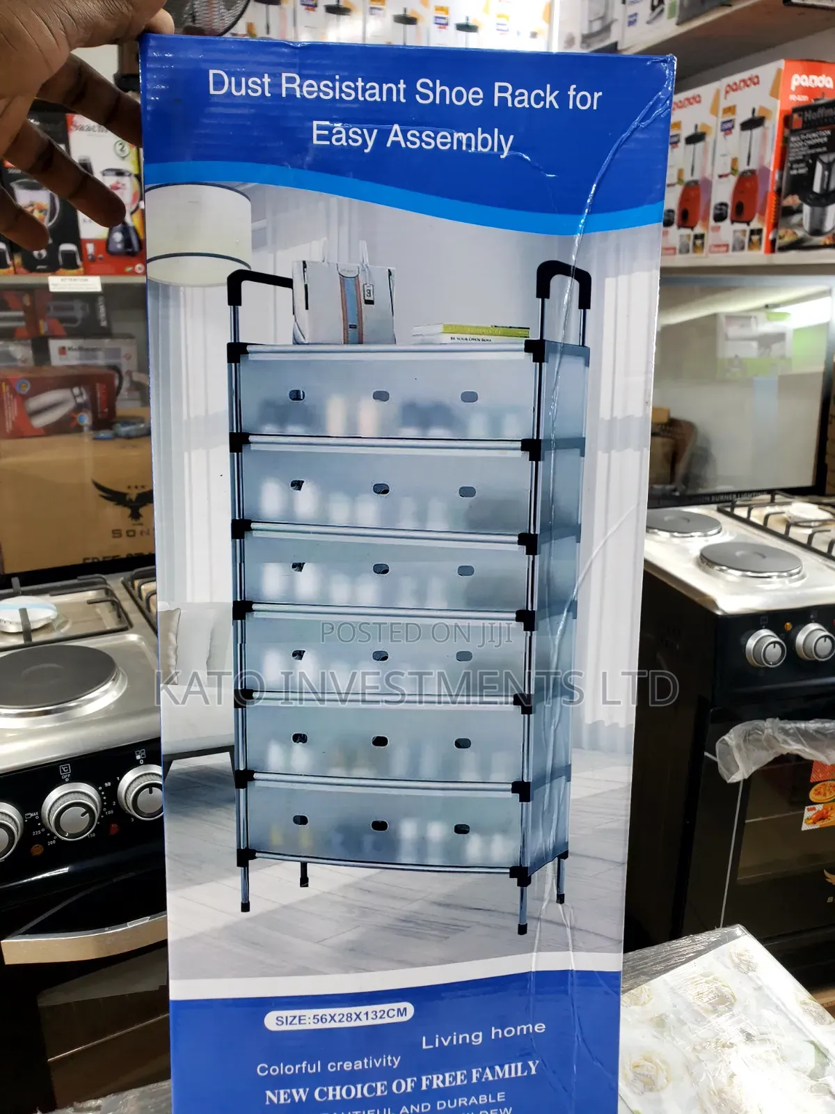 Dust Resistant Shoe Rack 6tier
