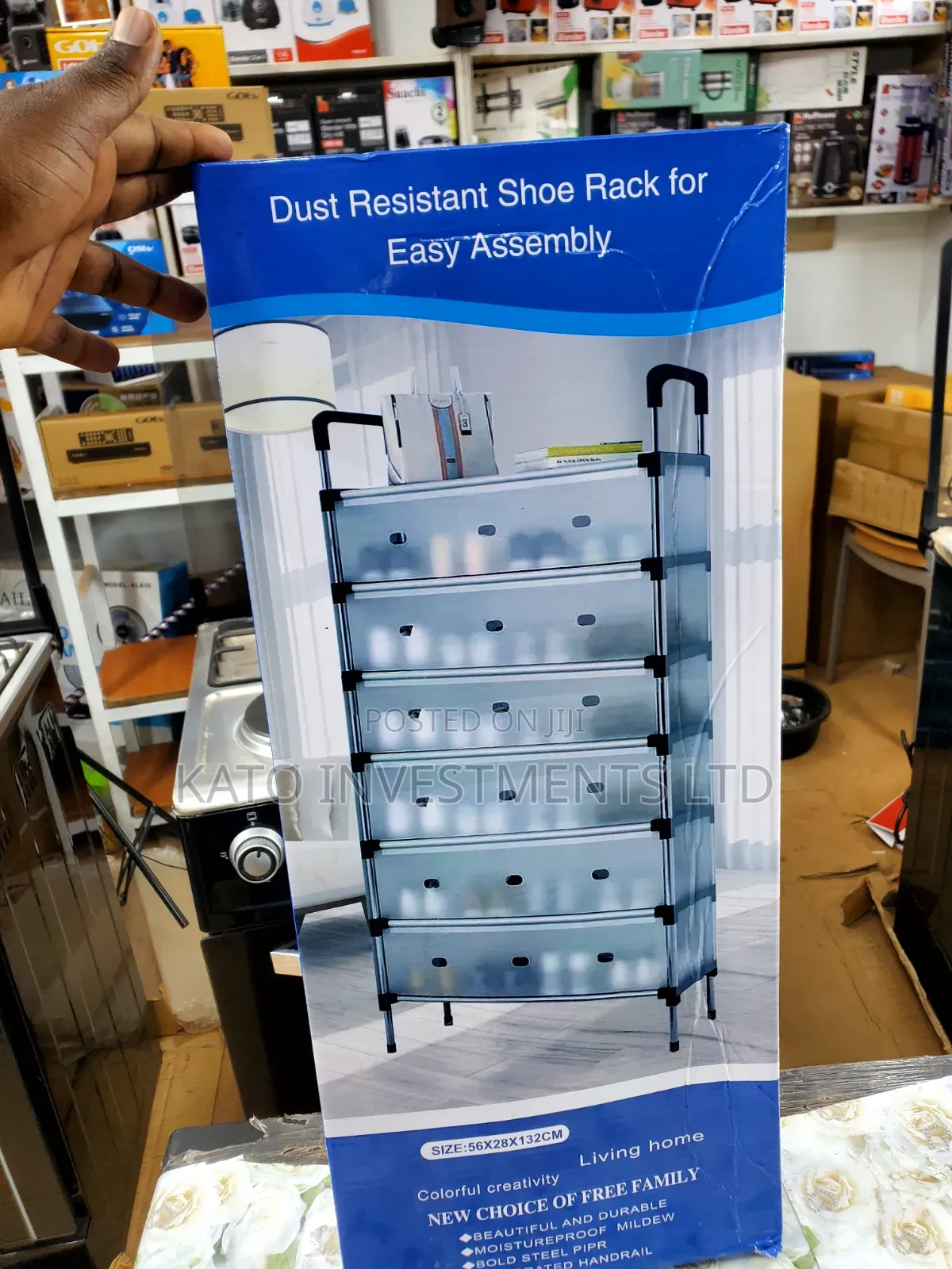Dust Resistant Shoe Rack 6tier