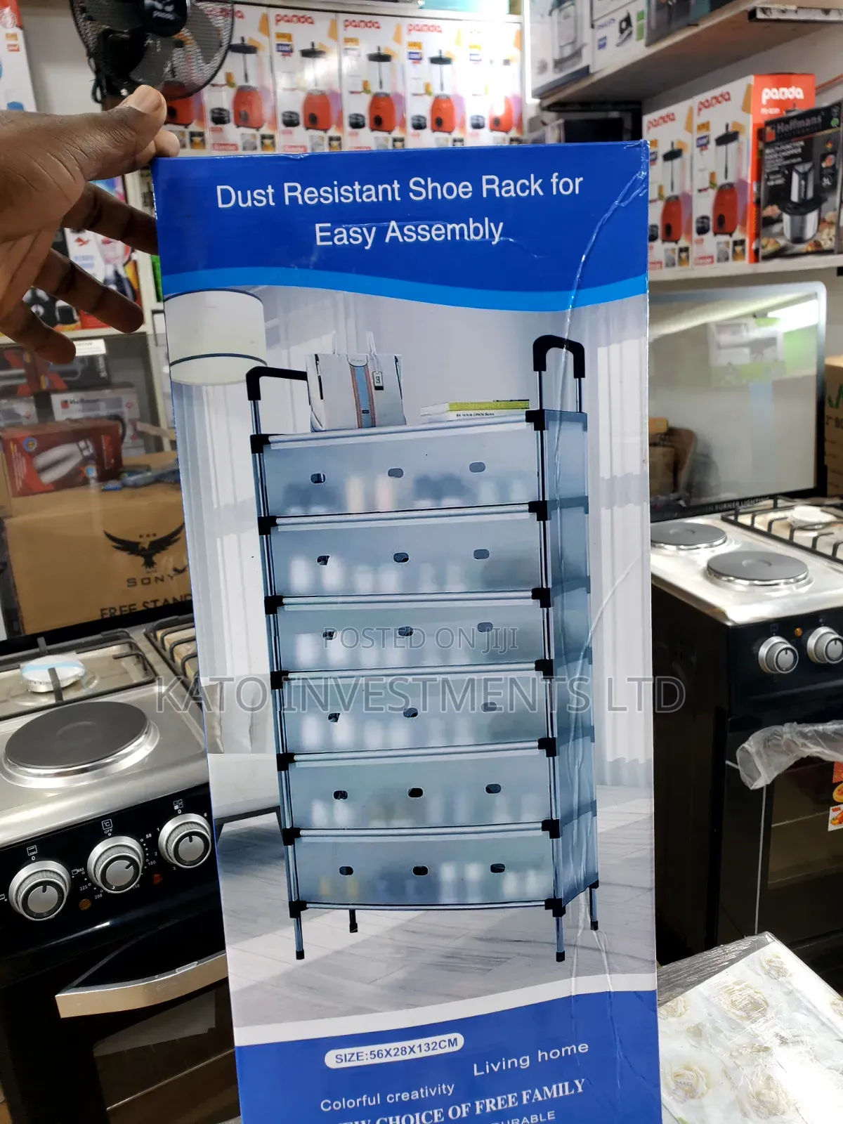 Dust Resistant Shoe Rack 6tier
