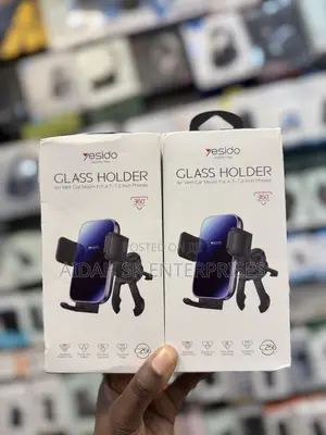 Yesido C256 Premium Tempered-Glass Phone Holder