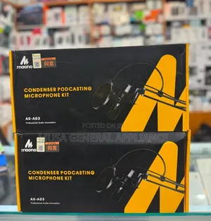 Maono Au-A03 Condenser Microphone Kit Podcast Mic Boom Arm