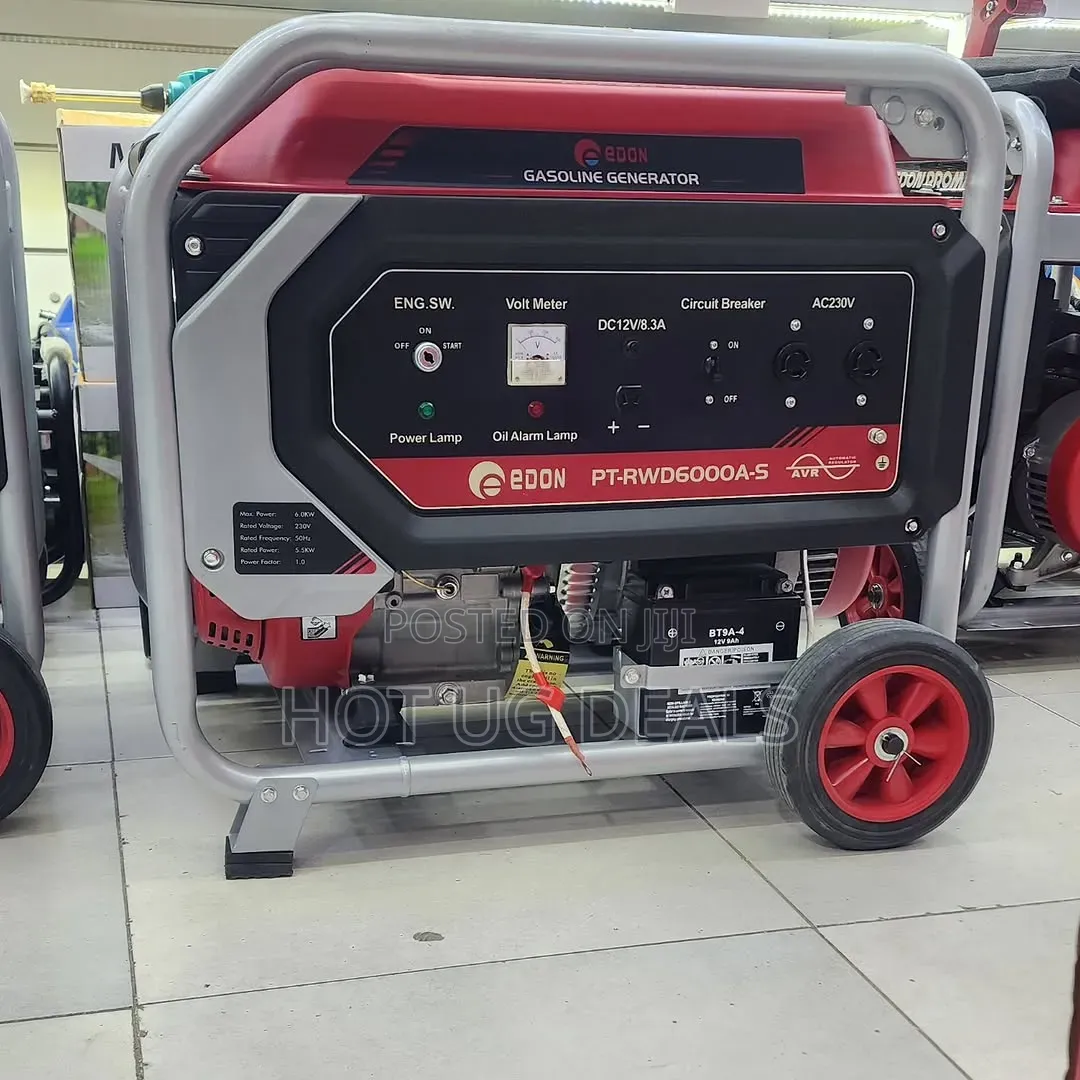 6kva Edon Gasoline Generator With Electric Key Starter