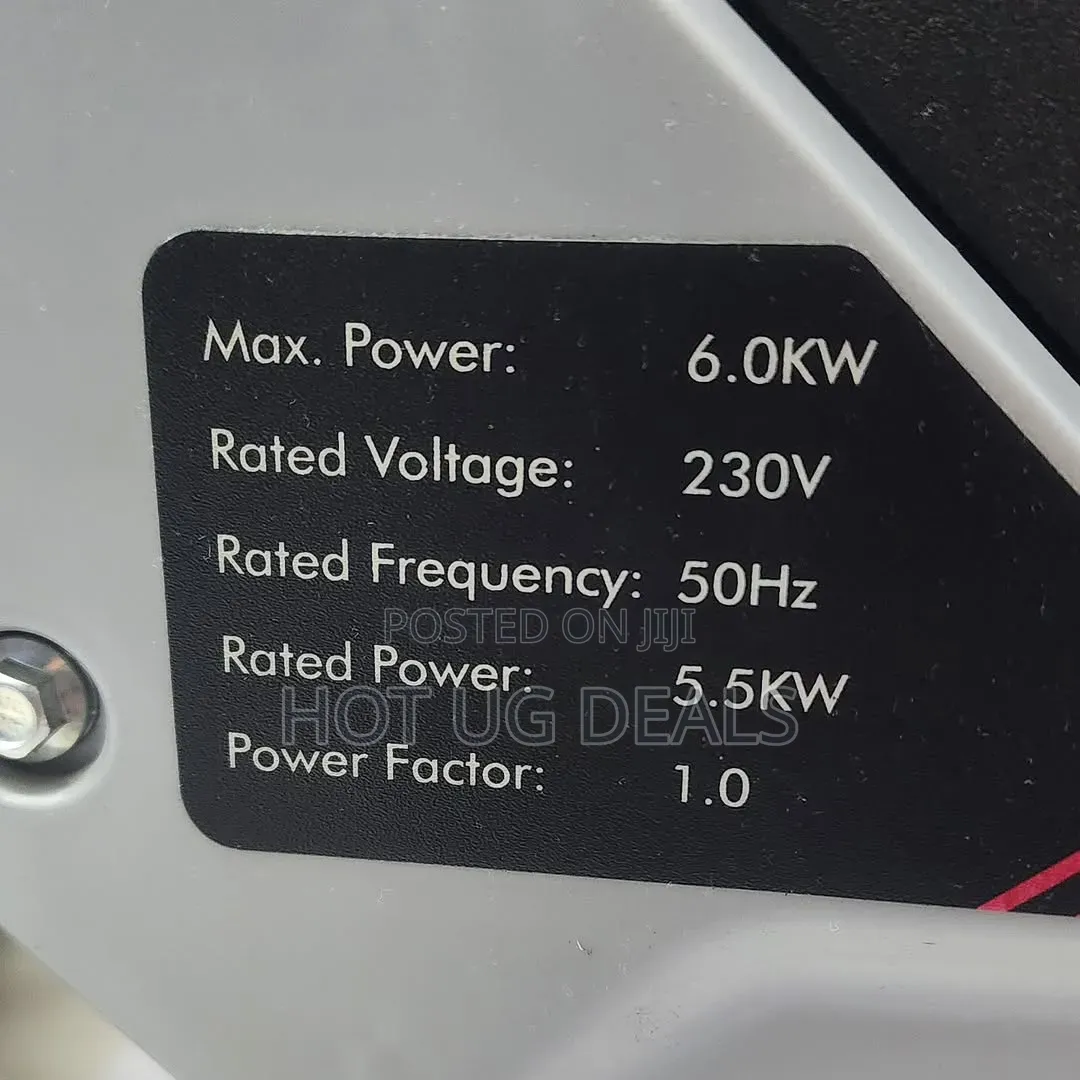 6kva Edon Gasoline Generator With Electric Key Starter