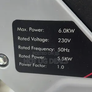 6kva Edon Gasoline Generator With Electric Key Starter
