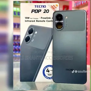 New Tecno Pop 20 64 GB Black