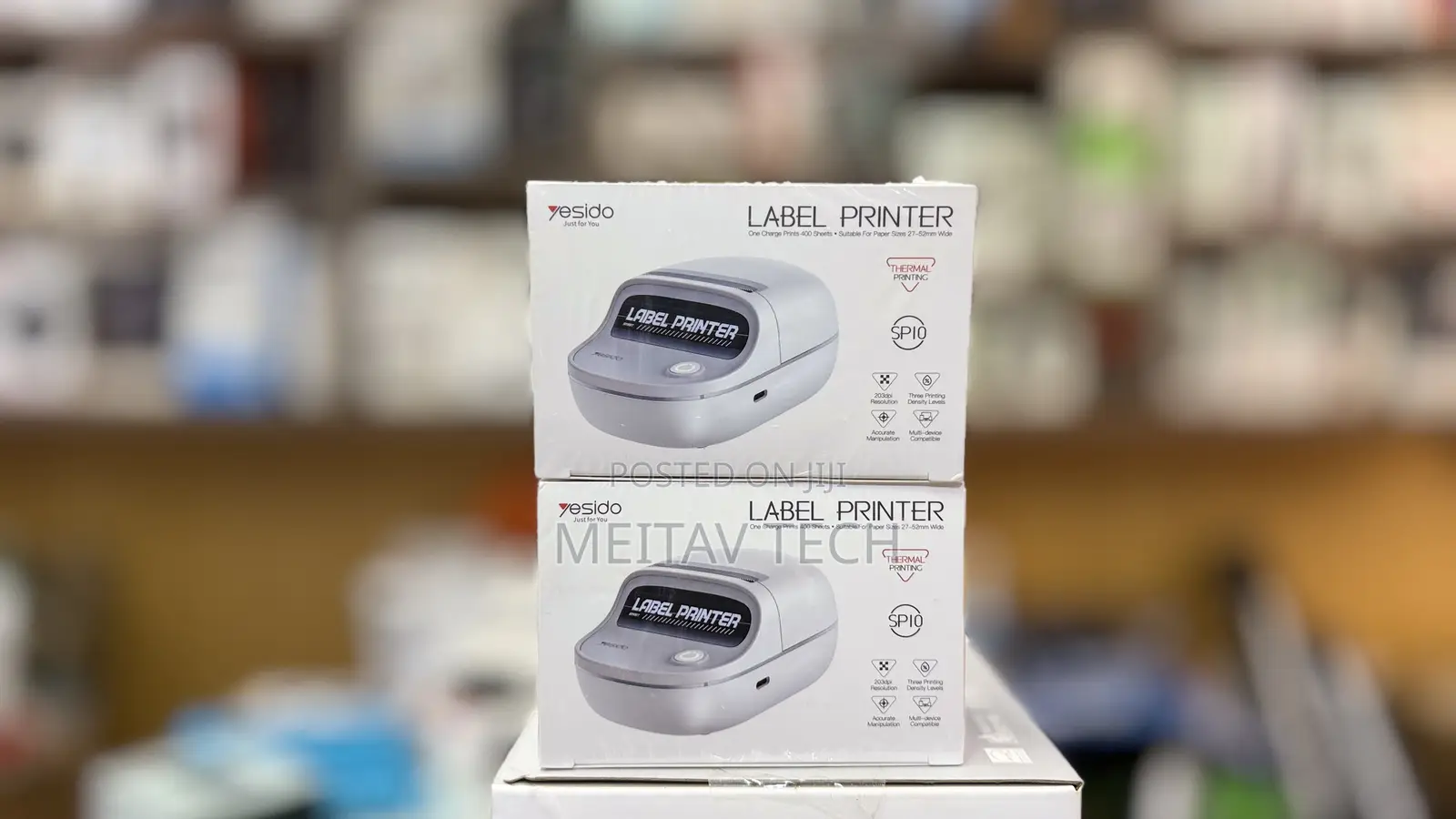 Yesido Sp10 Portable Thermal Label Printer