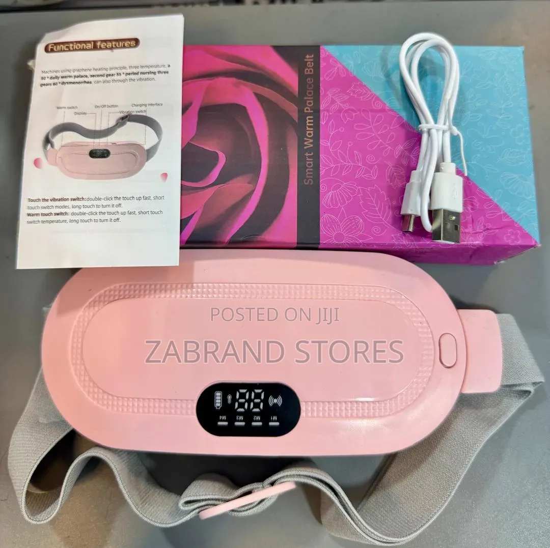 Rechargeable Cramp Relief Massage/ Heat Belt