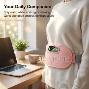 Rechargeable Cramp Relief Massage/ Heat Belt