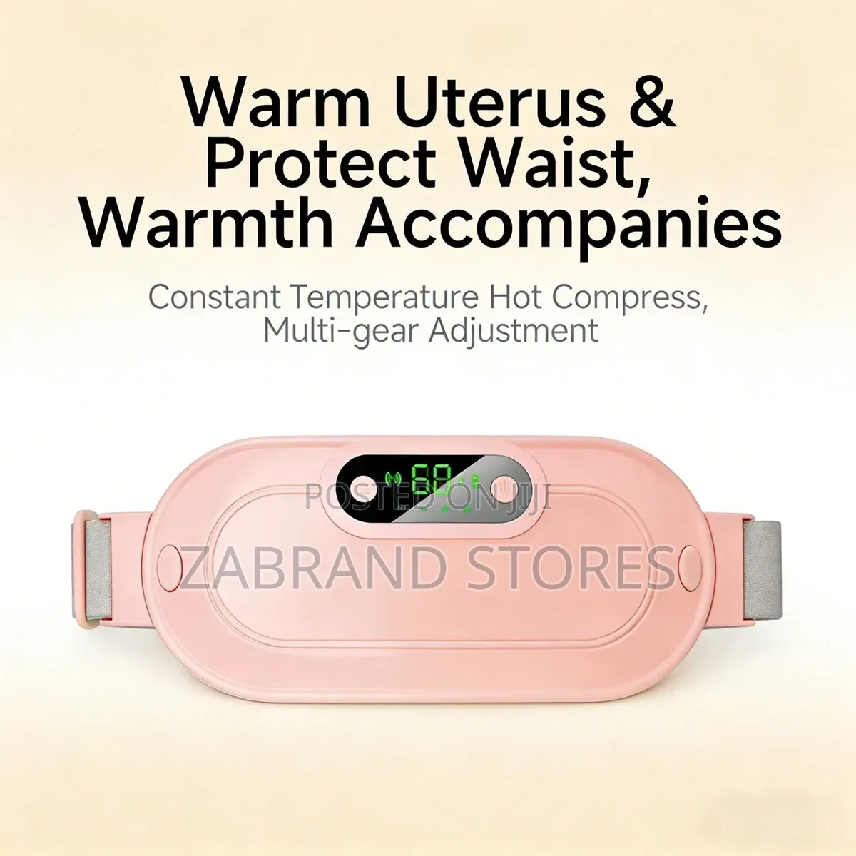 Rechargeable Cramp Relief Massage/ Heat Belt